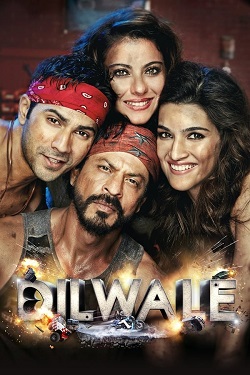 Dilwale (2015) Hindi Full Movie BluRay ESubs 1080p 720p 480p Download